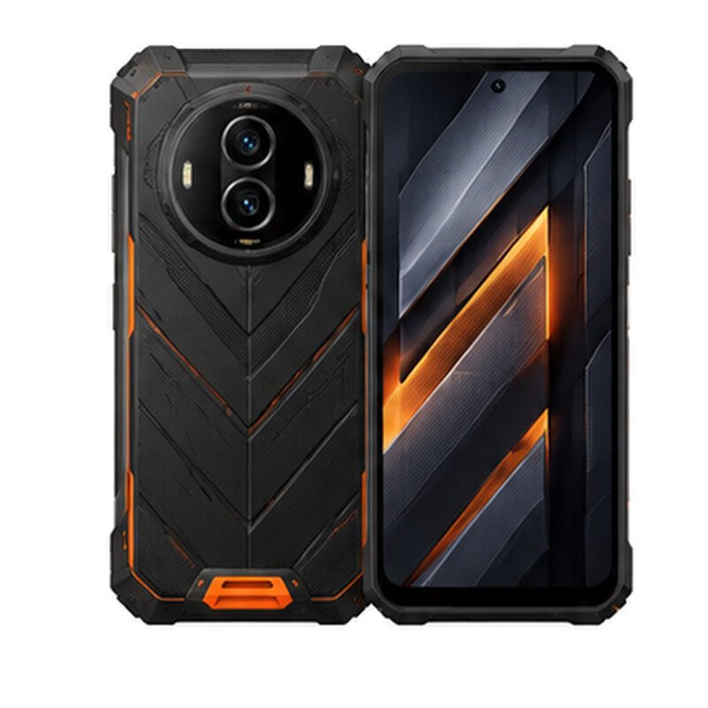 Blackview BV8100 phone front and rear view