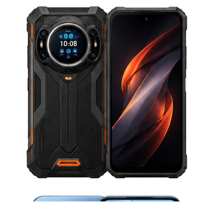 Blackview BV9300 Pro phone front and rear view