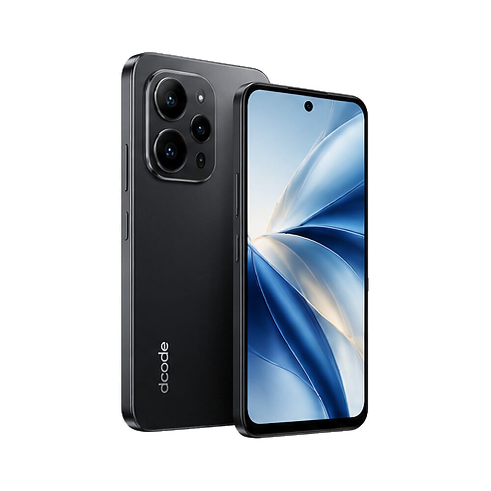 Dcode Cygnal Prime smartphone front and rear
