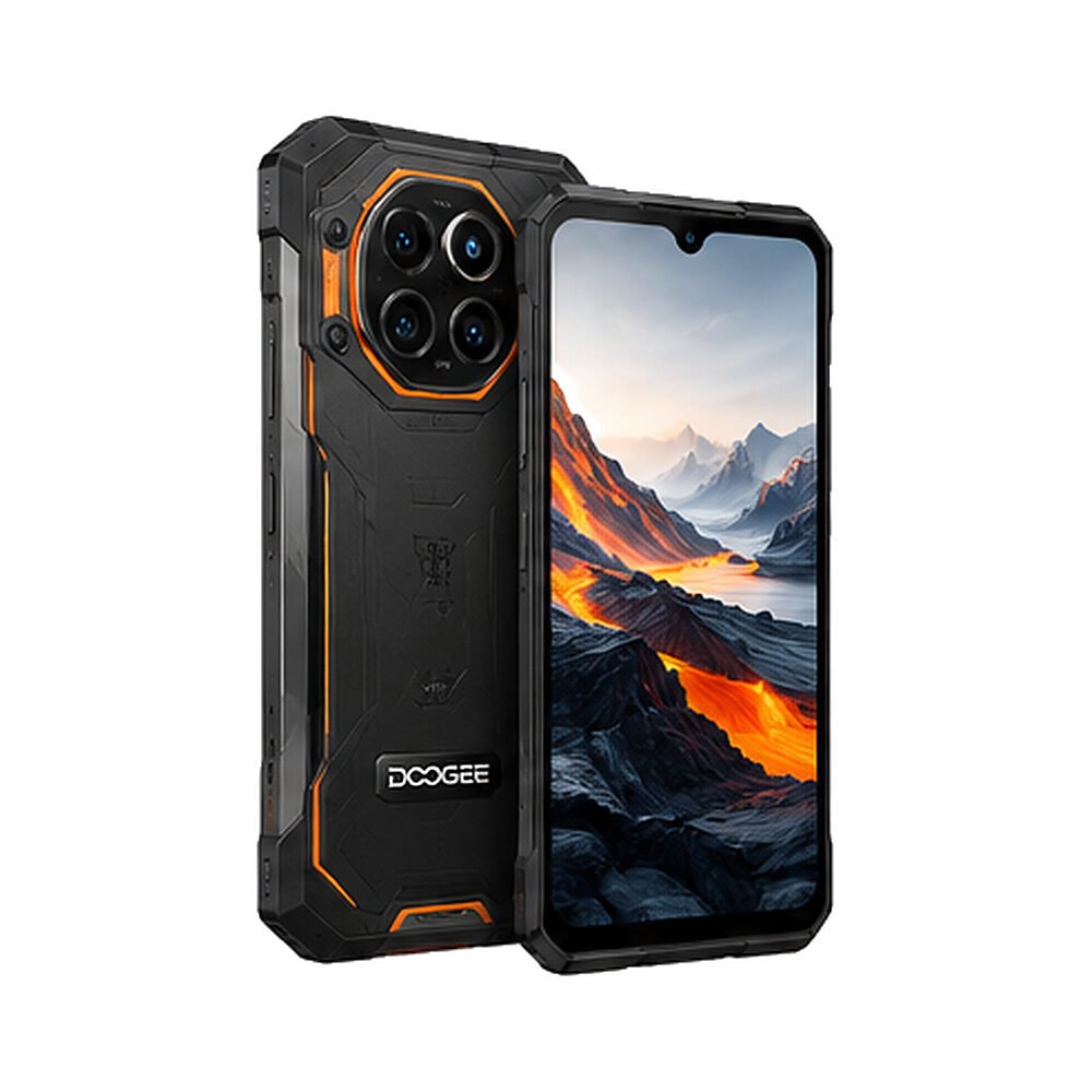 Doogee Blade 20 smartphone front and rear