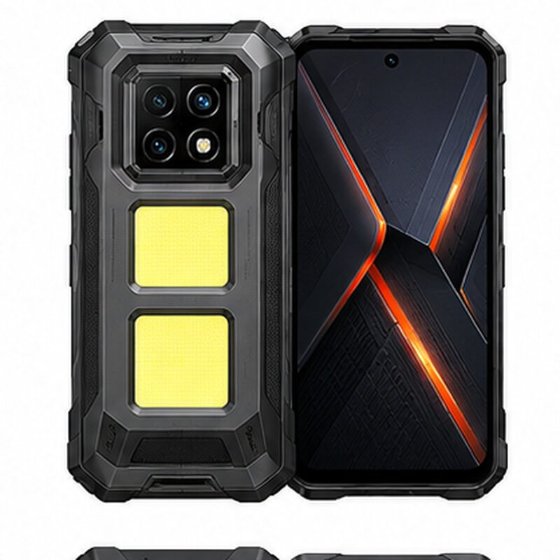 Doogee V Max Play phone shown on white background