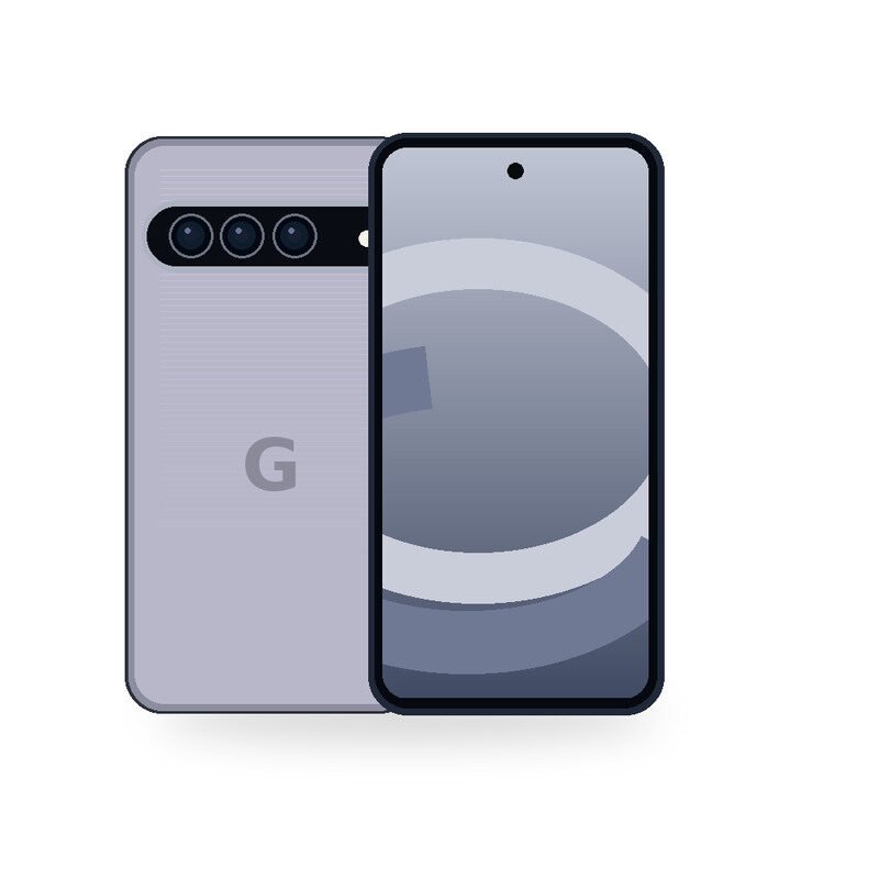 Google Pixel 11 Illustrative Front and Rear View