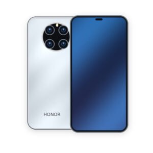 HONOR Magic7 Pro front and rear phone view