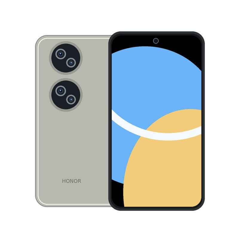 HONOR X7b 5G handset on clean white background