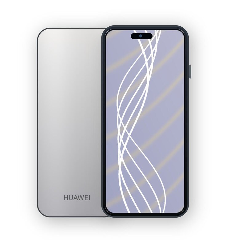 Huawei nova 10 Pro Handset on White Background