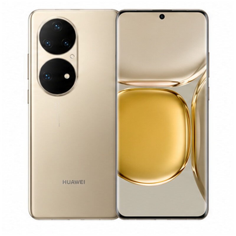 Huawei P50 Pro phone on a white background