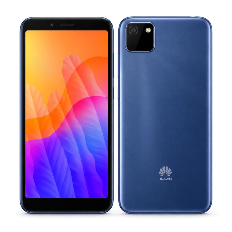 Huawei Y5p smartphone front and back