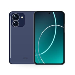 iQOO Z9 illustrated front and rear views