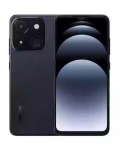 itel A06 entry-level smartphone with waterdrop display