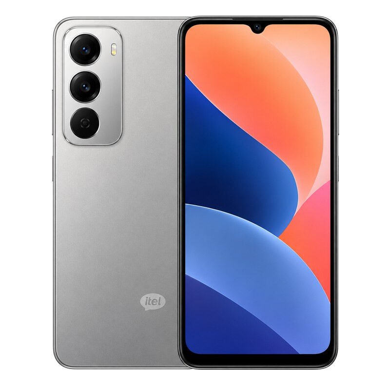 itel City 100 front and back