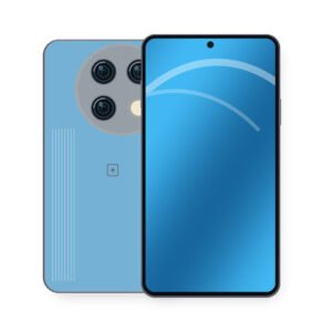 OnePlus 12R front and back illustration