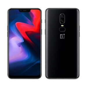OnePlus 6 phone front and back