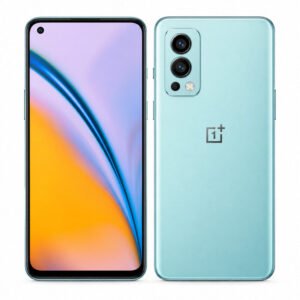 OnePlus Nord 2 smartphone front and back