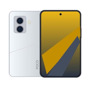 POCO X8 mobile phone front and back