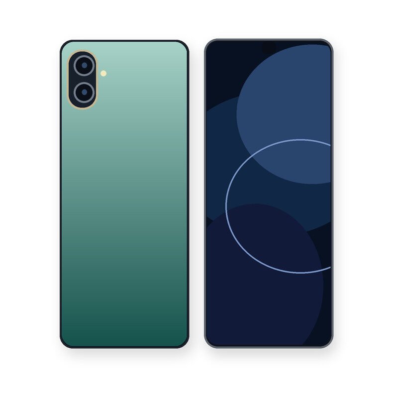 POCO C85x 5G Smartphone on White Background