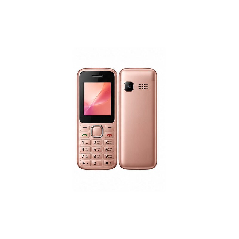 QMobile Q101 front and rear product illustration