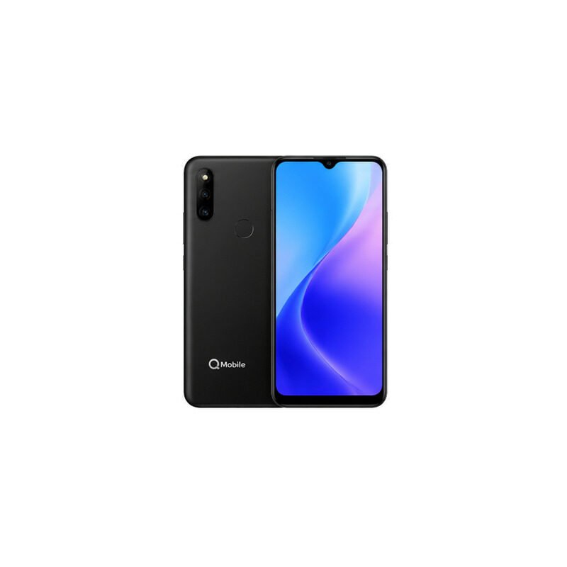 QMobile QSmart Blaze mobile phone product illustration on white