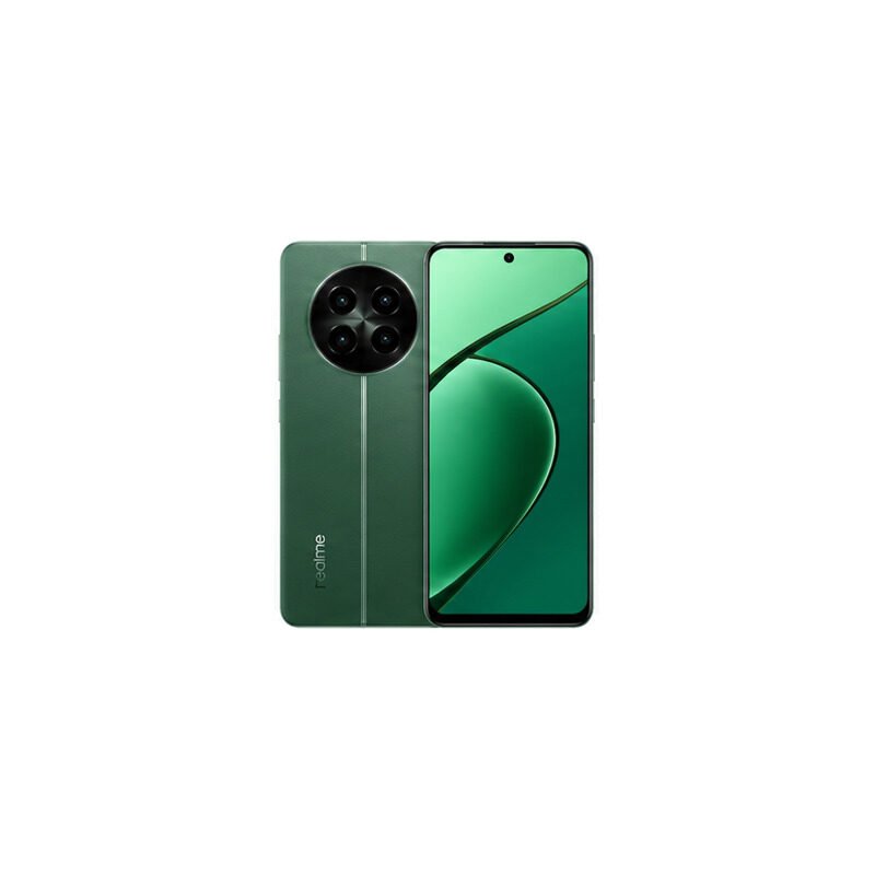 realme 12 mobile phone product illustration on white