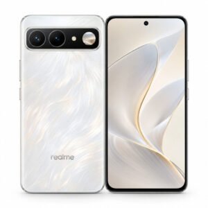 realme 16 5G front and back smartphone views