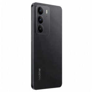 realme C75 rear view against white background