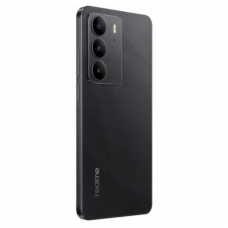 realme C75 rear view against white background