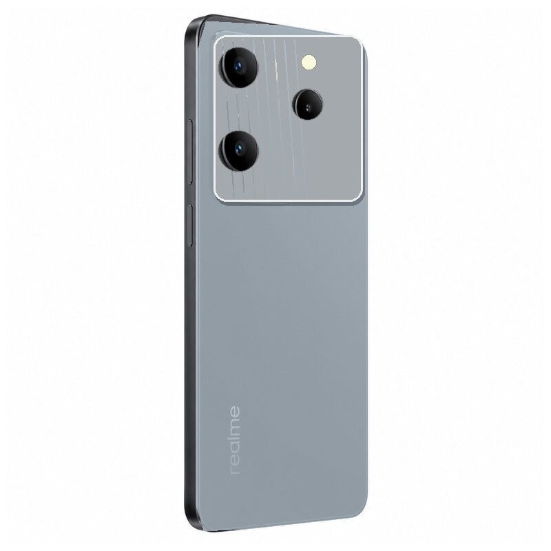 realme GT 6T rear view against white background