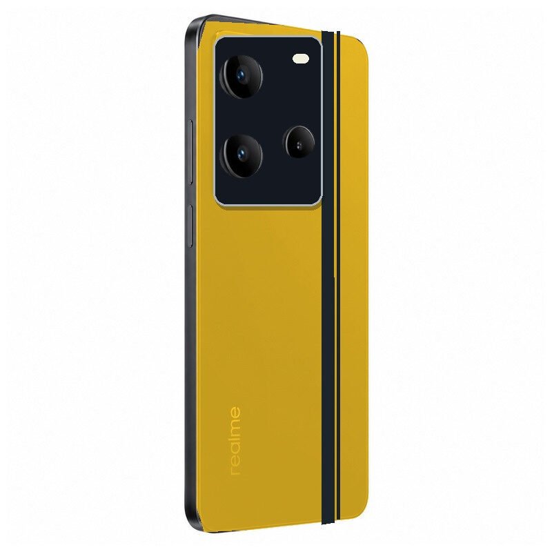 realme GT 7T rear view against white background