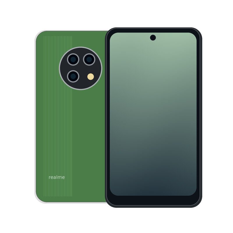 realme P2 Pro 5G front and rear design