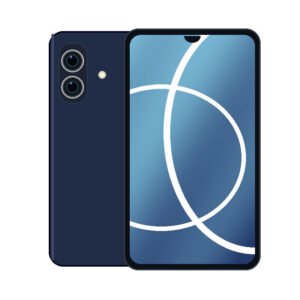 Samsung Galaxy A08 phone front and rear view