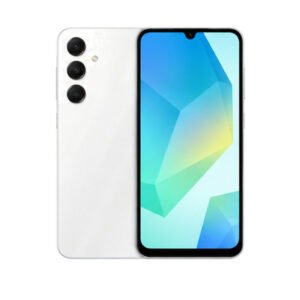 Samsung Galaxy A16 5G smartphone on white background