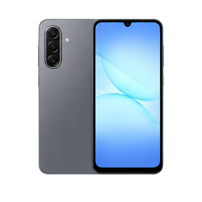 Samsung Galaxy A17 smartphone on white background