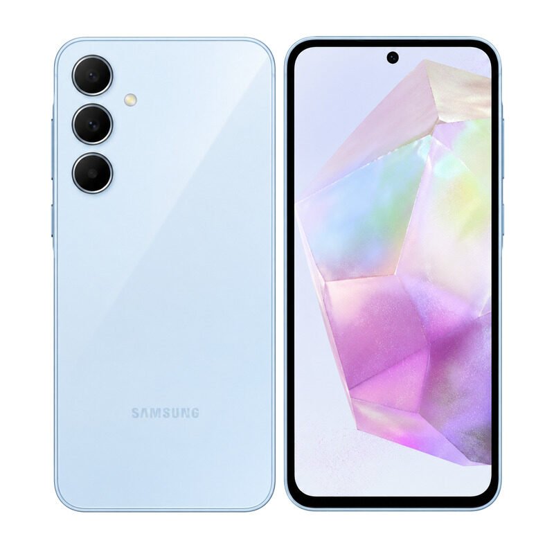 Samsung Galaxy A35 5G front and rear design