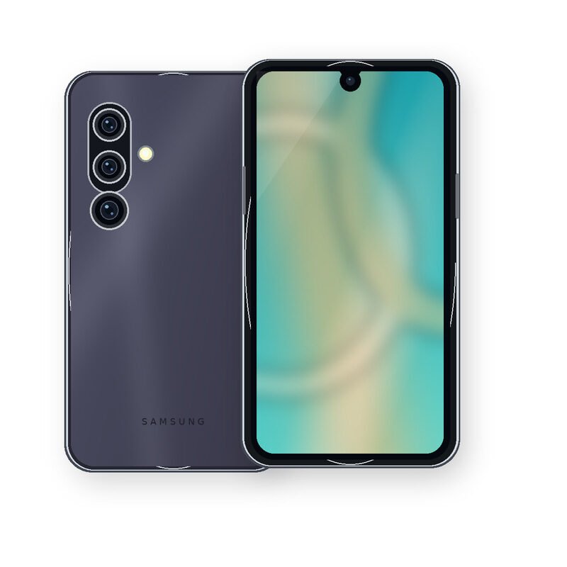 Samsung Galaxy M16 5G black front back