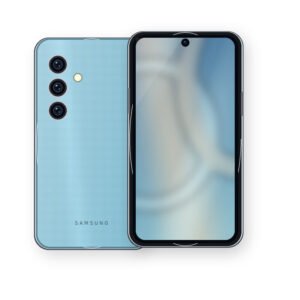 Samsung Galaxy M35 5G light blue design