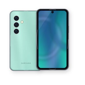 Samsung Galaxy M55 5G green front back