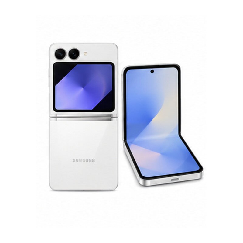 Samsung Galaxy Z Flip7 FE handset front and back
