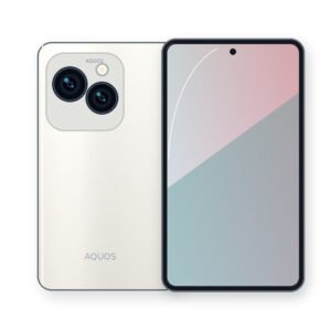 Sharp AQUOS R9 front and rear product illustration