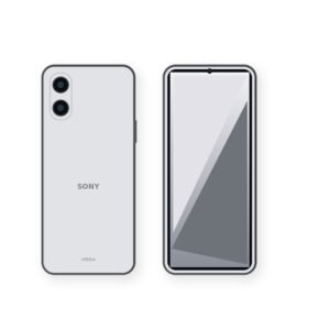 Sony Xperia 10 VI product illustration on white