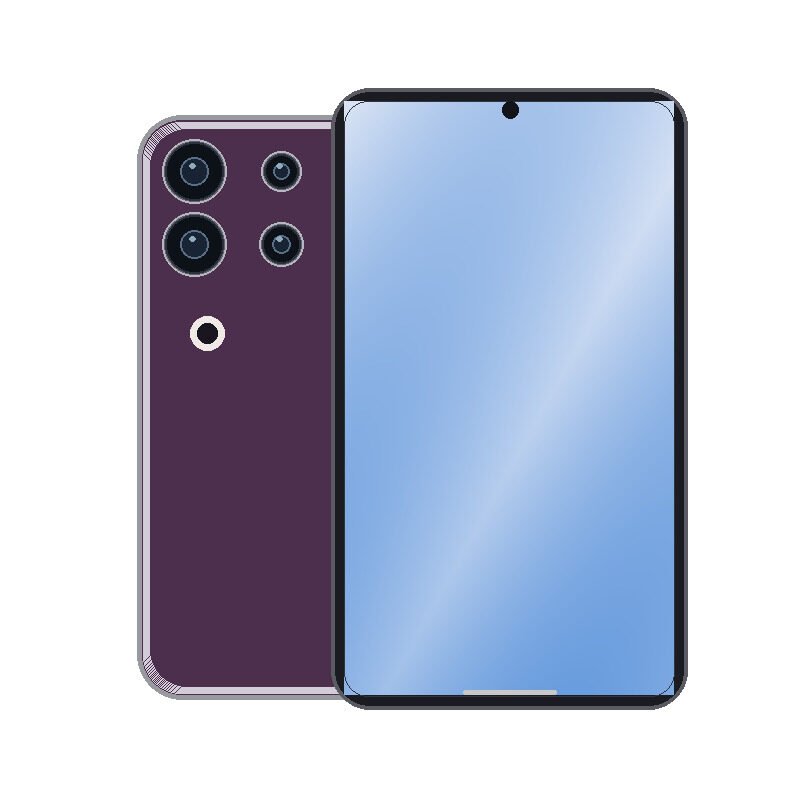 Sparx Mate 10 front and back phone view