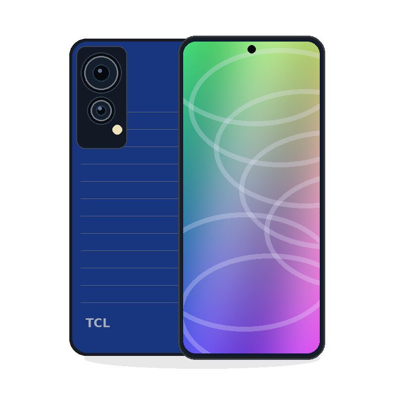 TCL 50 SE handset render