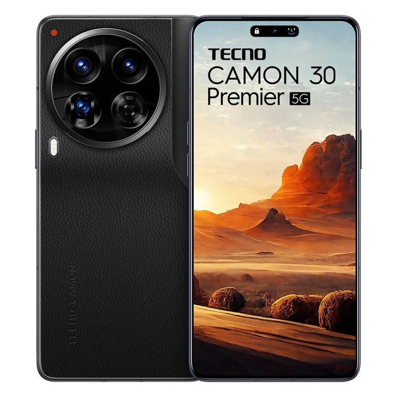 Tecno Camon 30 Premier 5G white background product render
