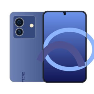 Tecno Pop 10C mobile phone front and back