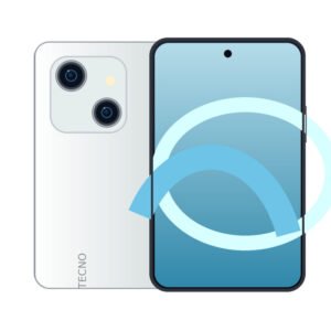 Tecno Pop 9 mobile phone front and back