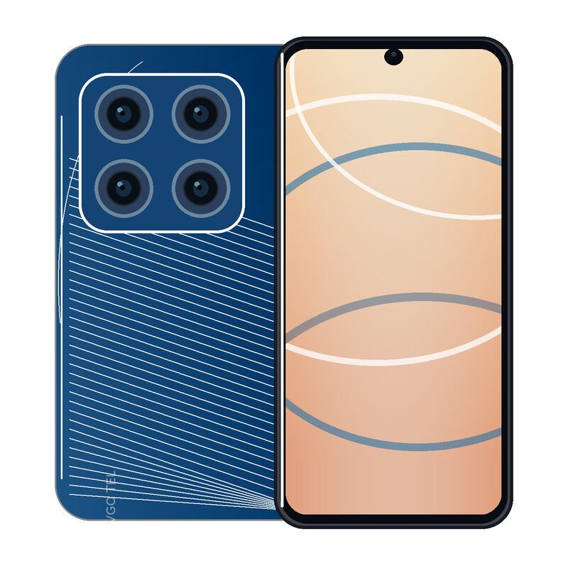 VGO TEL Smart 9 Pro smartphone front and back