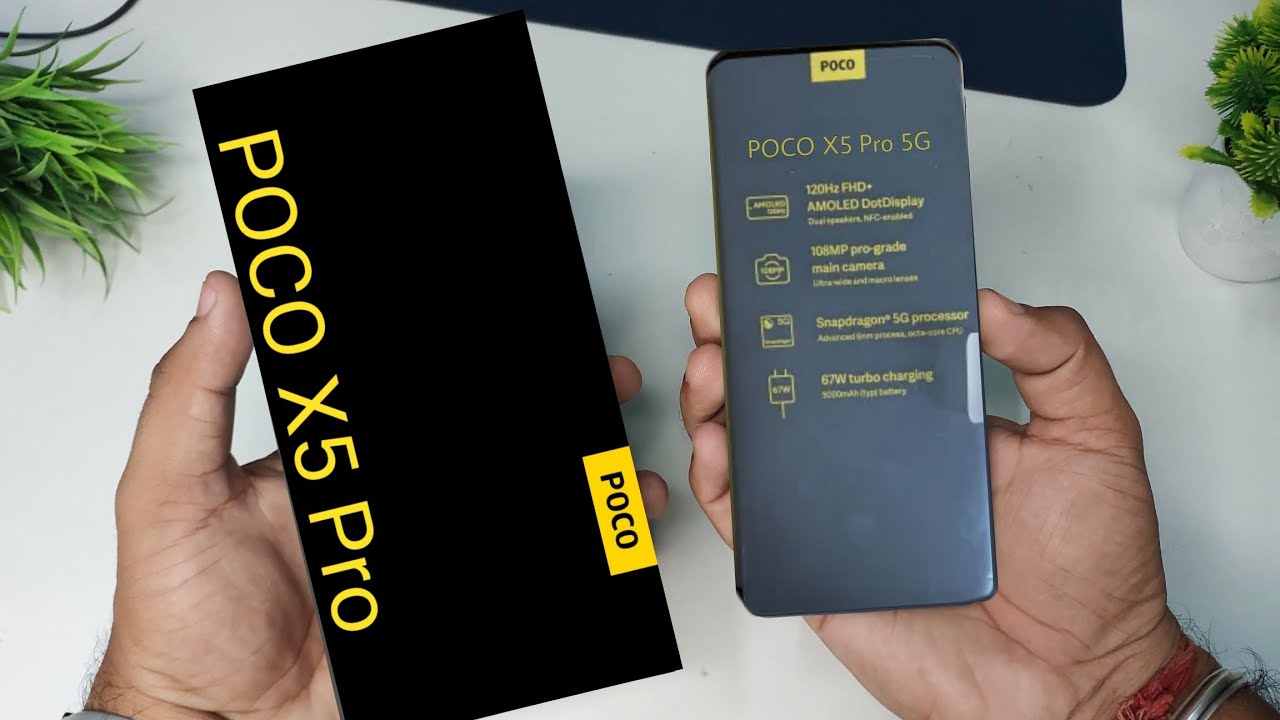 Xiaomi Poco X5 Pro Pictures