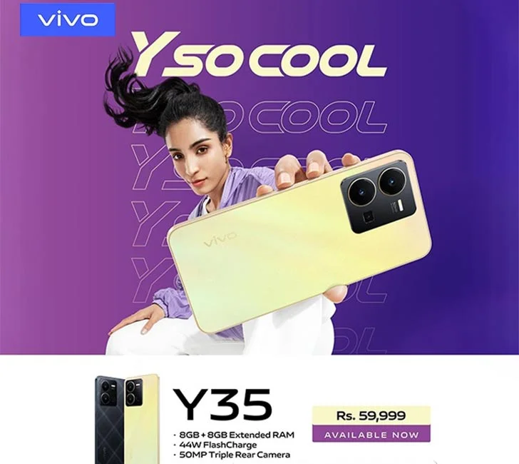 Vivo Y35 Price in PKR, By What Mobile Z