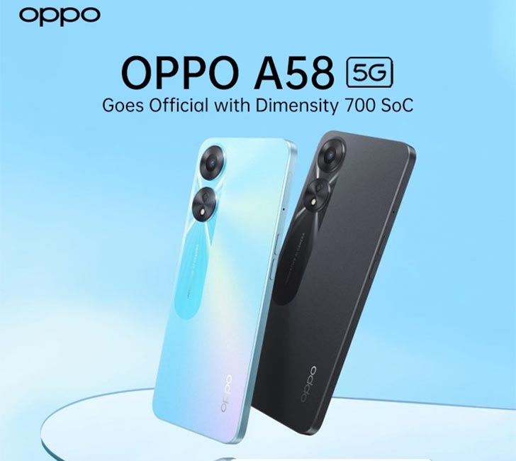 oppo a58 5g price