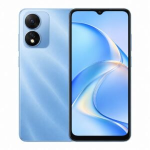 Blackview Color 8 blue smartphone front and back