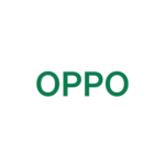 OPPO brand logo on white background