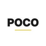 POCO brand logo on white background
